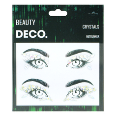 Кристаллы для лица и тела DECO. CYBERPUNK by Miami tattoos Netrunner