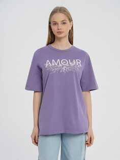 Футболка с надписью Amour ТВОЕ