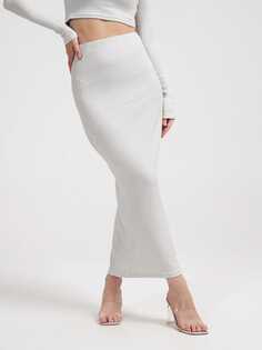 Прямая юбка лапша с люрексом ТВОЕ