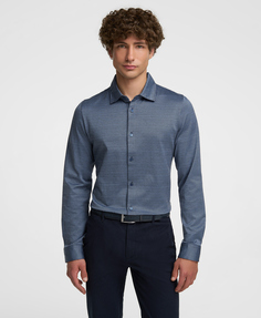Рубашка трикот. HENDERSON дл.р HSL-0086-S NAVY