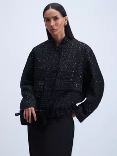 Бомбер с блестками Zarina
