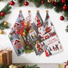 Набор кухонных полотенец Доляна