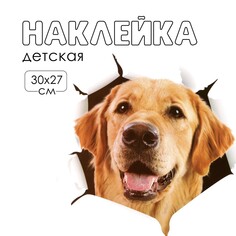 Наклейка 3д интерьерная собака 30*27см Take IT Easy