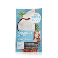 Ламинирующая маска для волос ФИТОкосметик Super Food " Coconut " 20мл Fitoкосметик