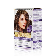 Стойкая крем - краска для волос LOreal Paris Excellence Cool Creme 7.11 Ультрапепельный русый