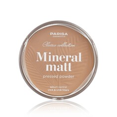 Пудра для лица Parisa Cosmetics Mineral Matt 02 , Насыщенно-бежевый , 10г