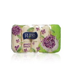 Мыло туалетное Rubis " Gentle Touch " 5*60г Рубис