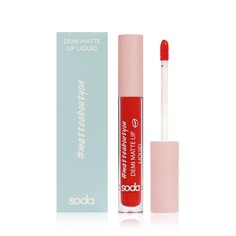 Жидкая матовая помада для губ Soda Demi Matte Lip Liquid #matteaboutyou 005 , 3,5мл So.Da