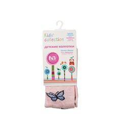 Детские колготки Красная ветка Kids Collection " бабочки " Розовый р.86-92