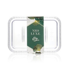 Мыльница Plast Team Neo Luxe Горный хрусталь 130х90х30мм