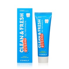 Зубная паста Consly Clean&Fresh с кальцием и натуральной морской солью 105г