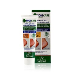 Крем для ног кератолический Floresan Organic foot Care против мозолей, натоптышей и трещин 100мл ФЛОРЕСАН