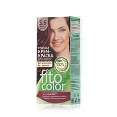 Стойкая крем - краска ФИТОкосметик FitoColor для волос 5.6 Красное дерево 125мл Fitoкосметик