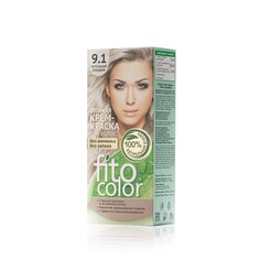Стойкая крем - краска для волос ФИТОкосметик FitoColor 9.1 , Пепельный блондин , 115мл Fitoкосметик