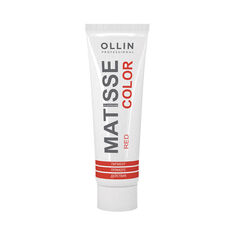 Маска для волос Ollin Professional Matisse Color тонирующая red/красный 100мл