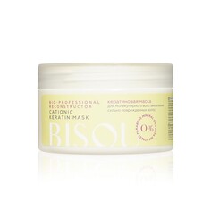 Кератиновая маска для молекулярного восстановления волос Bisou Bio-professional " Reconstructor Cationic Keratin mask " 250мл