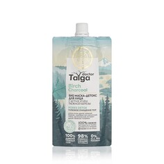 Био маска - детокс для лица Natura Siberica Doctor Taiga " Pores Detox " для глубокого очищения пор 100мл