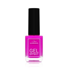 Лак для ногтей Jeanmishel GEL effect 328 Неоновая фуксия 12мл