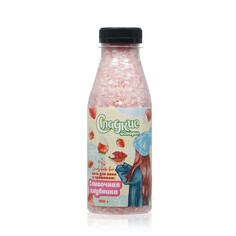 Соль для ванны Candy Bath Bar " Сливочная клубника " 500г