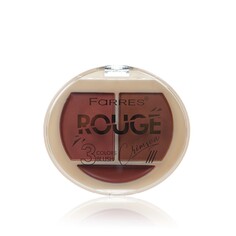 Румяна для лица Farres Rouge 01 3 цвета 6г