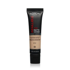 Ультраматирующий тональный крем для лица LOreal Paris Infaillible 32h Matt Cover 145 30мл