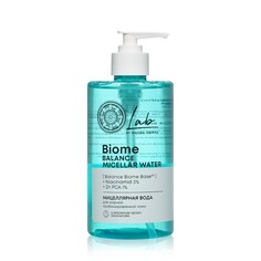 Мицеллярная вода для жирной и комбинированной кожи Natura Siberica Lab Biome Balance 450мл