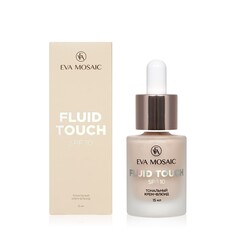 Тональный крем - флюид для лица Eva Mosaic Fluid Touch 03 светло-розовый 15мл