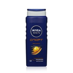 Мужской гель для душа Nivea Men " Спорт " с минералами 500мл