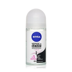 Женский шариковый дезодорант - антиперспирант Nivea Невидимая защита для черного и белого  " Clear " 50мл