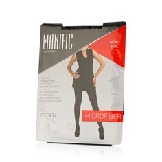 Женские колготки Manific микрофибра 70den черные 5 размер