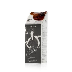 Краска - уход для волос без аммиака Estel Celebrity 7/43 Коньяк