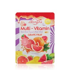 Разглаживающая маска для лица Grace Day Multi-Vitamin Grape Fruit с экстрактом грейпфрута 27мл