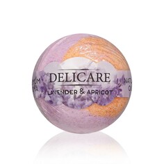 Бурлящий шар для ванны Delicare " Lavender & Apricot " 130г