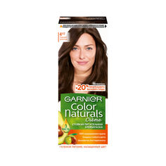 Стойкая крем - краска для волос Garnier Color Naturals 4.1/2 Горький шоколад