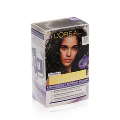 Стойкая крем - краска для волос LOreal Paris Excellence Cool Creme 3.11 Ультрапепельный темно-каштановый