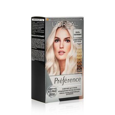Краска - осветлитель для волос LOreal Paris Preference 950 Ультра-платиновый блонд
