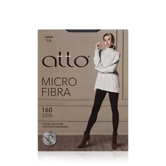 Женские колготки Atto Microfibra 160den Серый 2 размер