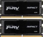 Оперативная память Kingston DDR5 SO-DIMM 16Gb (2x8Gb) 4800Mhz FURY Impact (KF548S38IBK2-16)