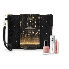 Наборы HOLIDAY WONDERLIGHTS - FOREVER TOGETHER MAKEUP GIFT SET/ПРАЗДНИЧНЫЕ ОГНИ – НАБОР «ВМЕСТЕ НАВСЕГДА»: ПРОДУКТЫ ДЛЯ ГУБ И НОГТЕЙ Kiko