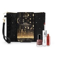 Наборы HOLIDAY WONDERLIGHTS - FOREVER TOGETHER MAKEUP GIFT SET/ПРАЗДНИЧНЫЕ ОГНИ – НАБОР «ВМЕСТЕ НАВСЕГДА»: ПРОДУКТЫ ДЛЯ ГУБ И НОГТЕЙ Kiko