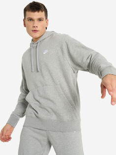 Худи мужская Nike Club Hoodie, Серый