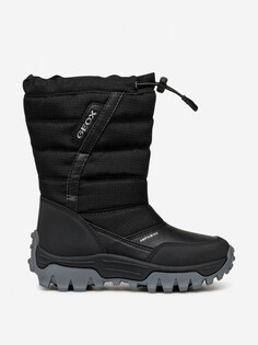 Сапоги утепленные для мальчиков Geox J Himalaya B.B ABX A, Черный
