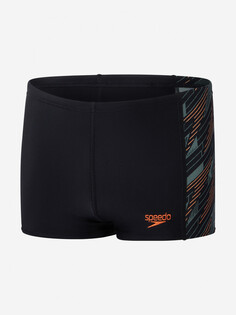 Плавки-шорты для мальчиков Speedo Hyperboom, Черный