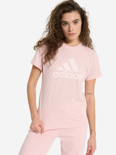 Футболка женская adidas, Бежевый