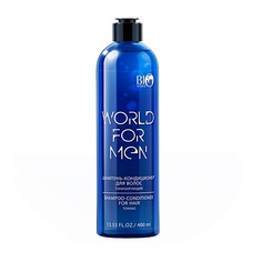 Шампунь для волос BIOWORLD Шампунь-кондиционер для волос Тонизирующий WORLD FOR MEN 400.0