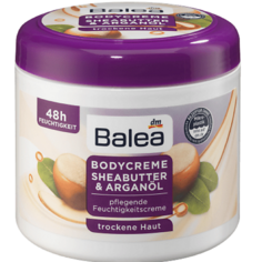 BALEA Крем для тела с маслом ши и аргановым маслом Sheabutter & Arganöl 500.0