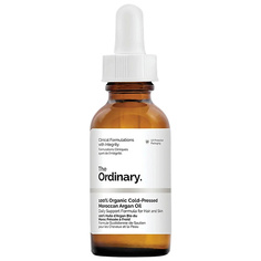 Масло для лица THE ORDINARY Натуральное масло арганы для кожи и волос 100% Organic Cold-Pressed Moroccan Argan Oil 30.0