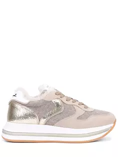 Кроссовки комбинированные на меху Voile Blanche