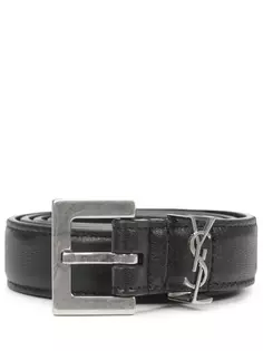 Ремень кожаный Saint Laurent