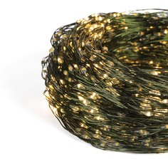 Электрогирлянда зеленая Best technology 1440 led теплый белый со стартовым шнуром